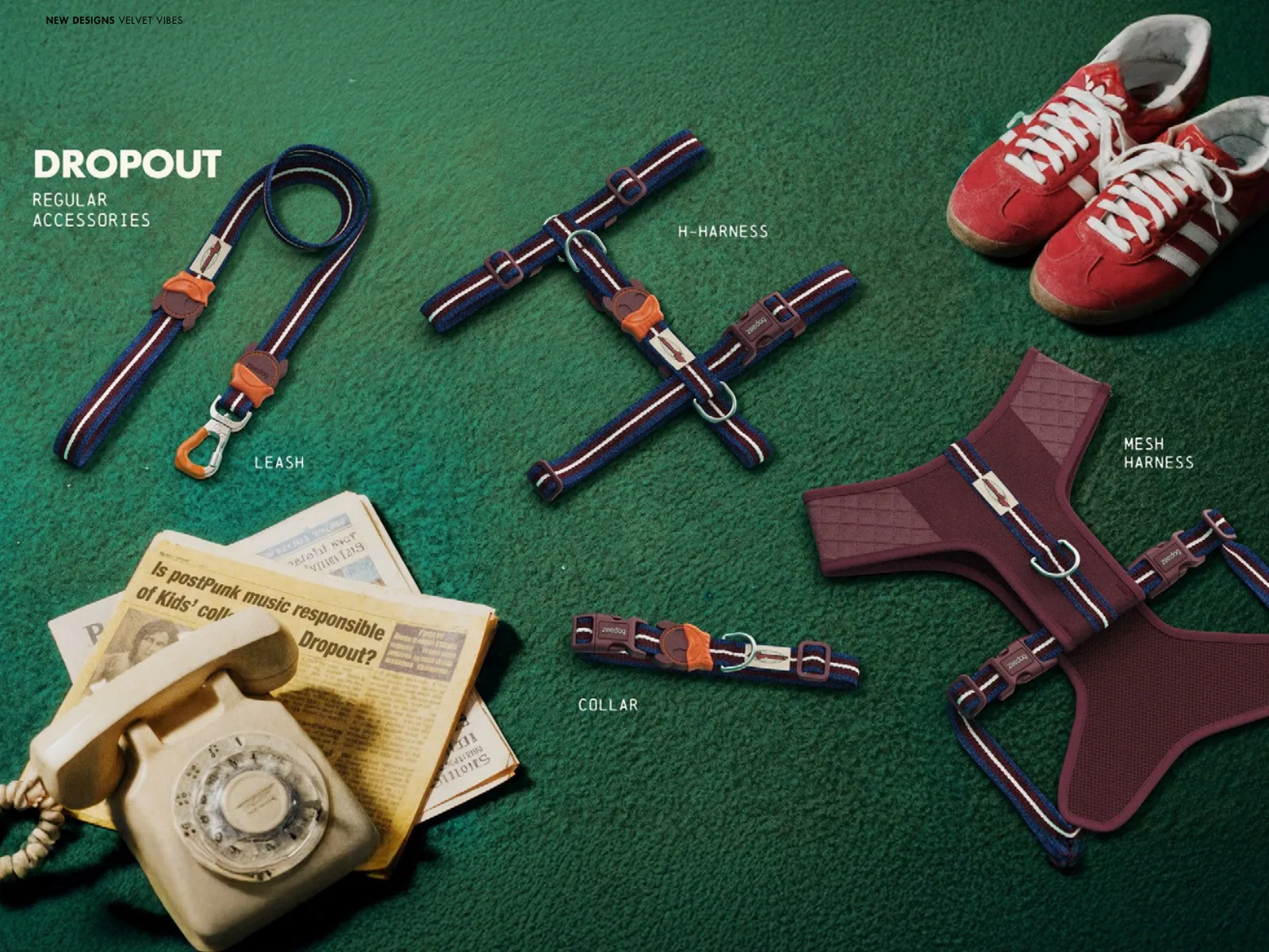 Página 11 de 50 — Dropout — leash, collar y H harness