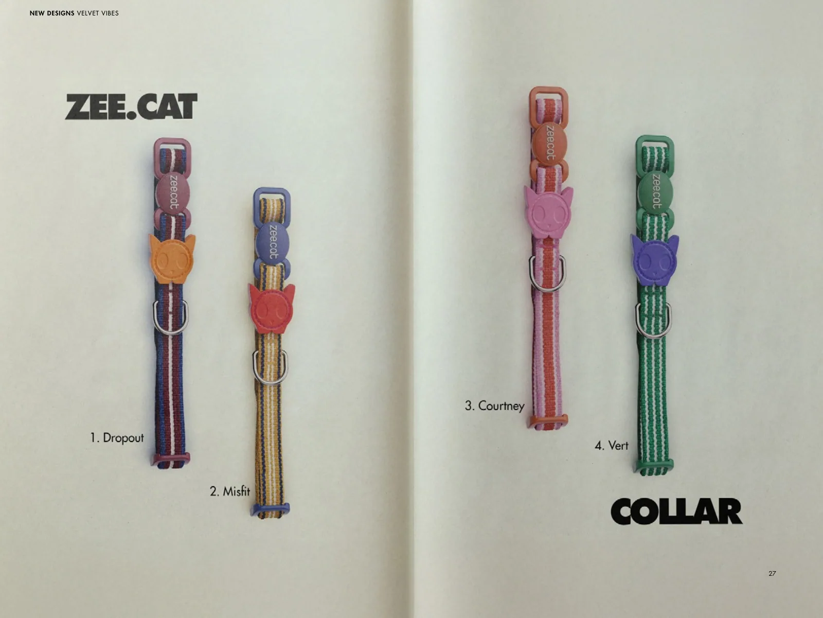 Página 26 de 50 — Zee.Cat collar en los cuatro prints