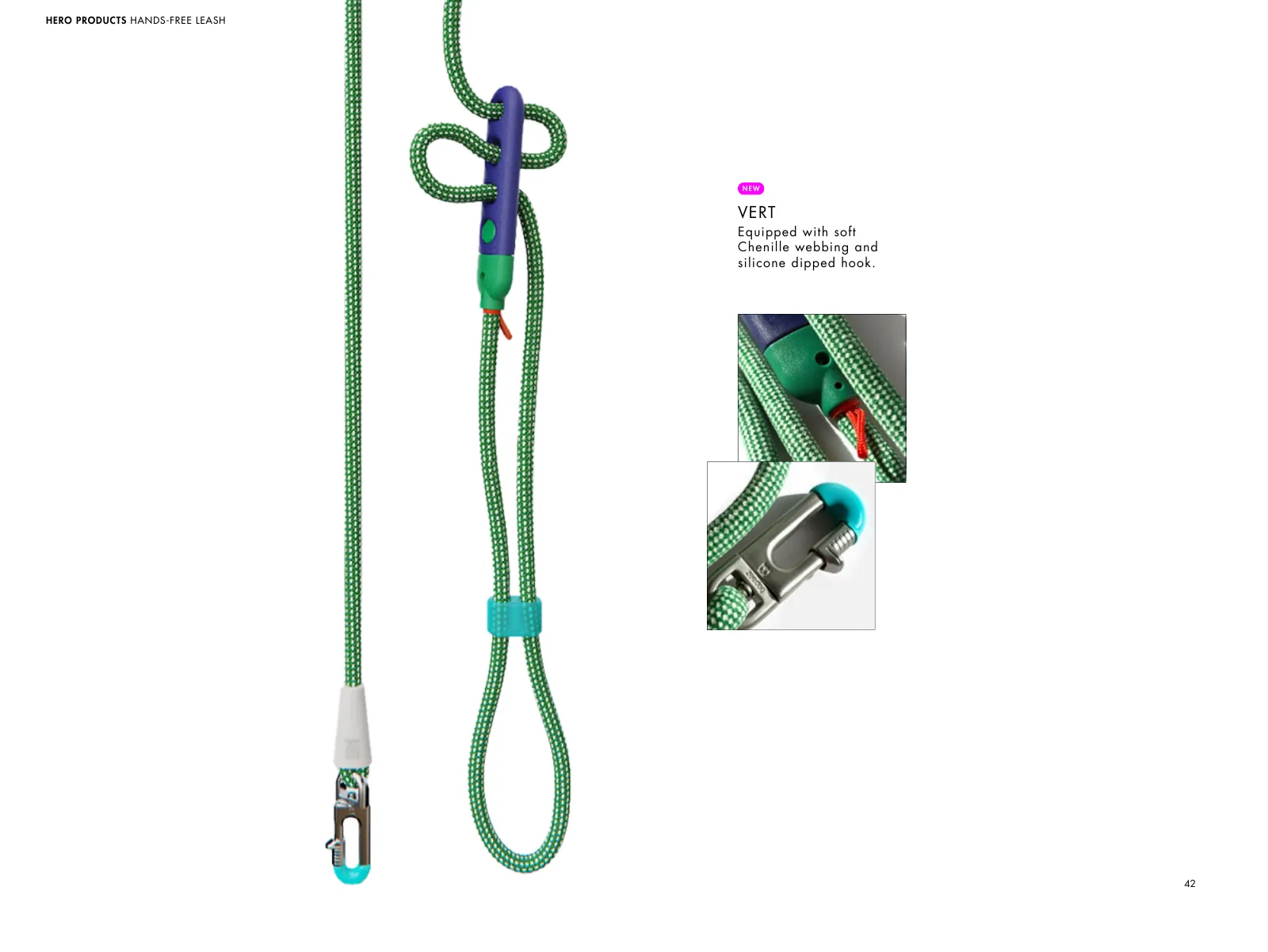 Página 30 de 50 — Hands-Free Leash en print Vert