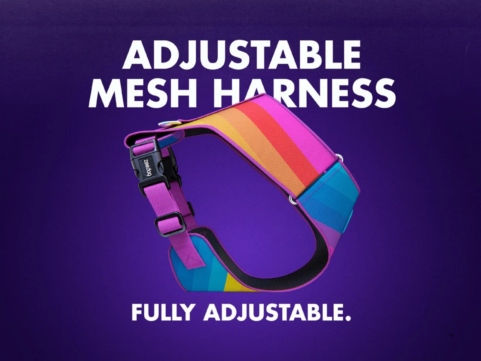 Página 37 de 50 — Adjustable Mesh Harness — fully adjustable